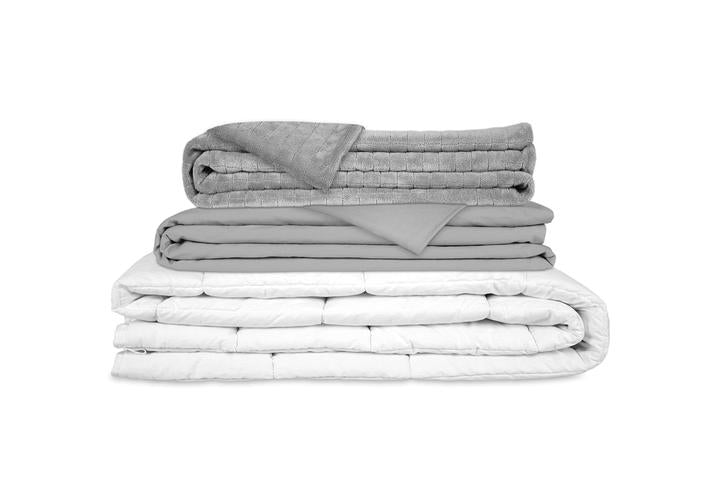 Premium Balance Blanket - Verzwaringsdeken bundel met standaard- en zomerhoes