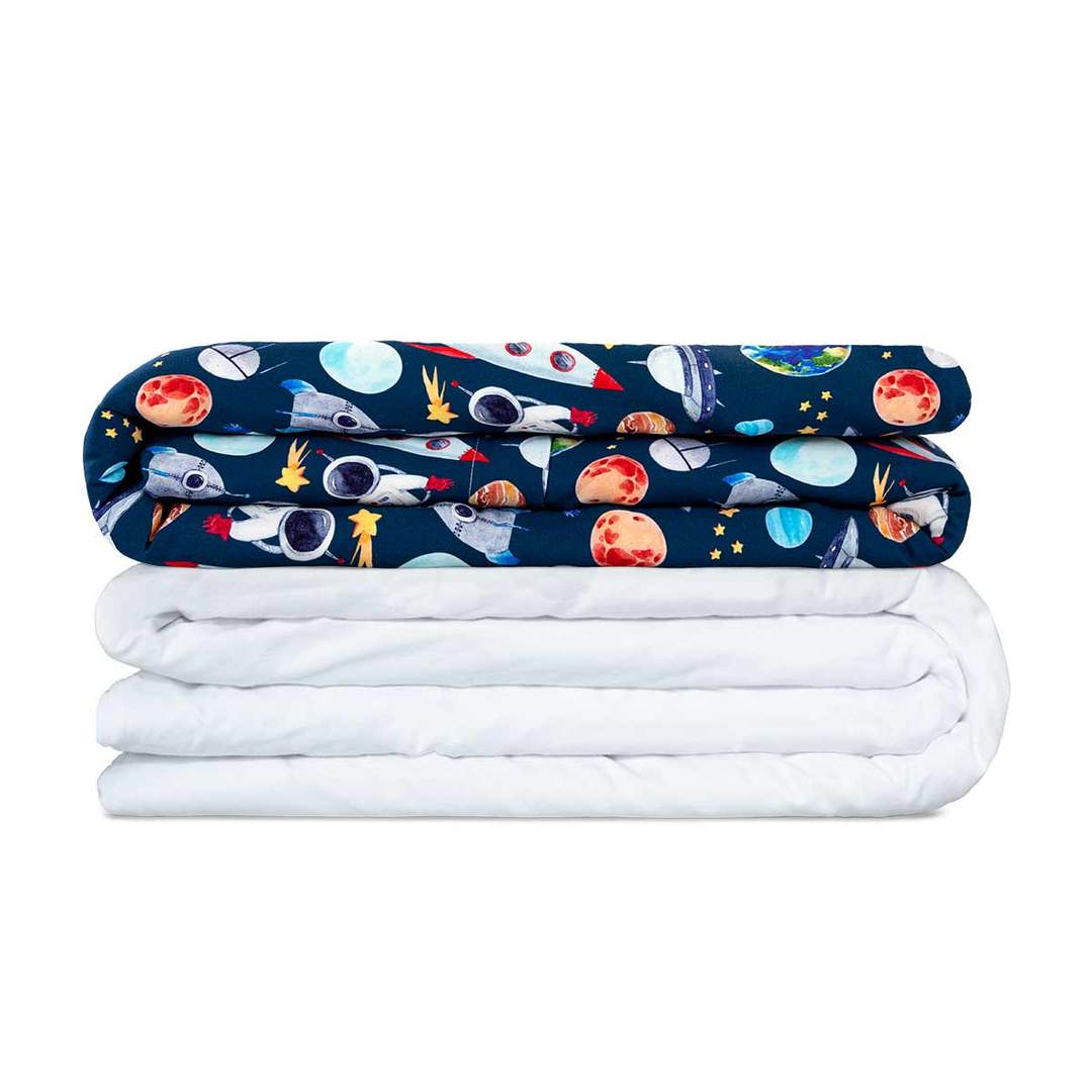 Gravity Verzwaringsdeken Kids - 100x150 cm - 5 kg - Space
