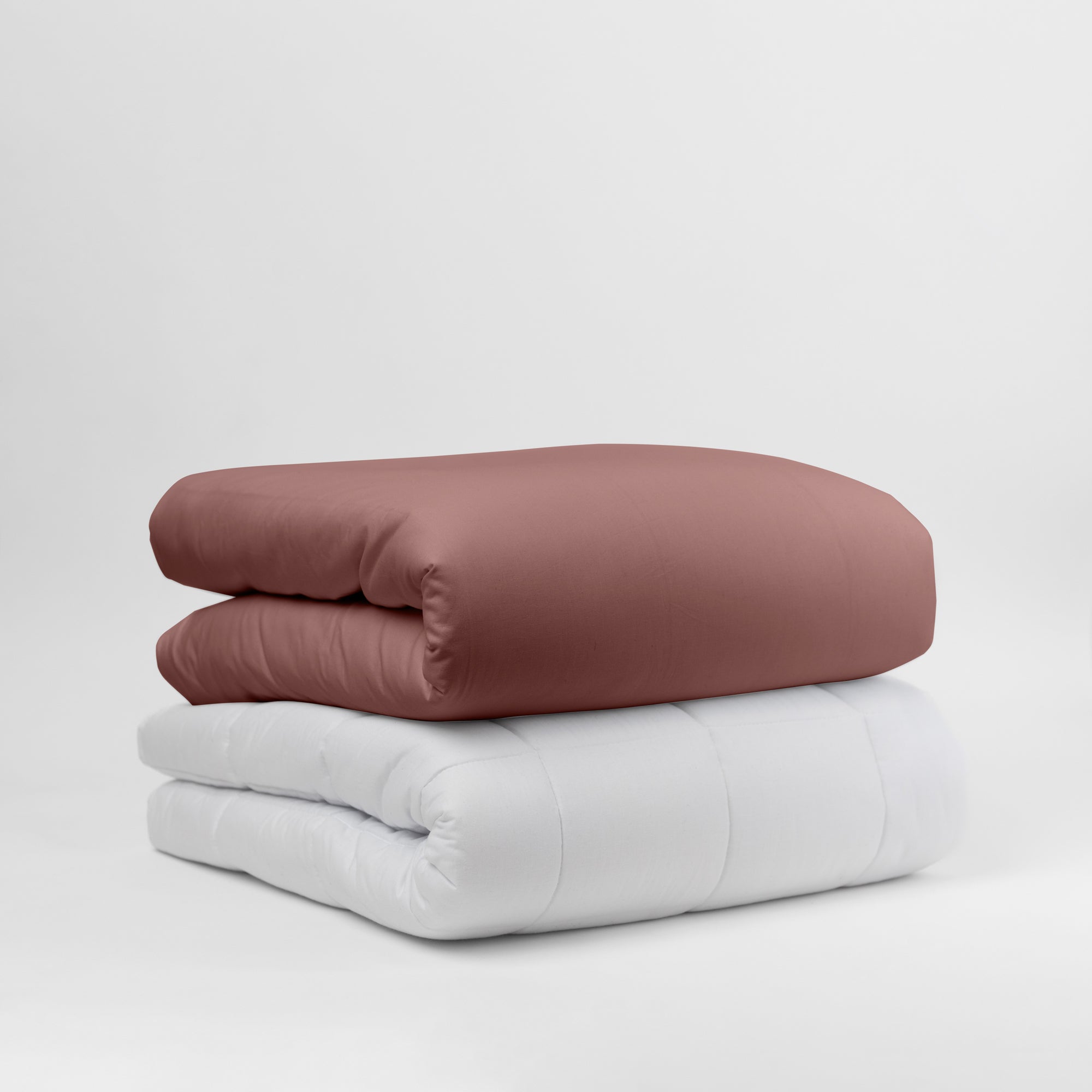 Balance Blanket Premium Cotton  - 135x220 cm - 8 kg - Rosewood